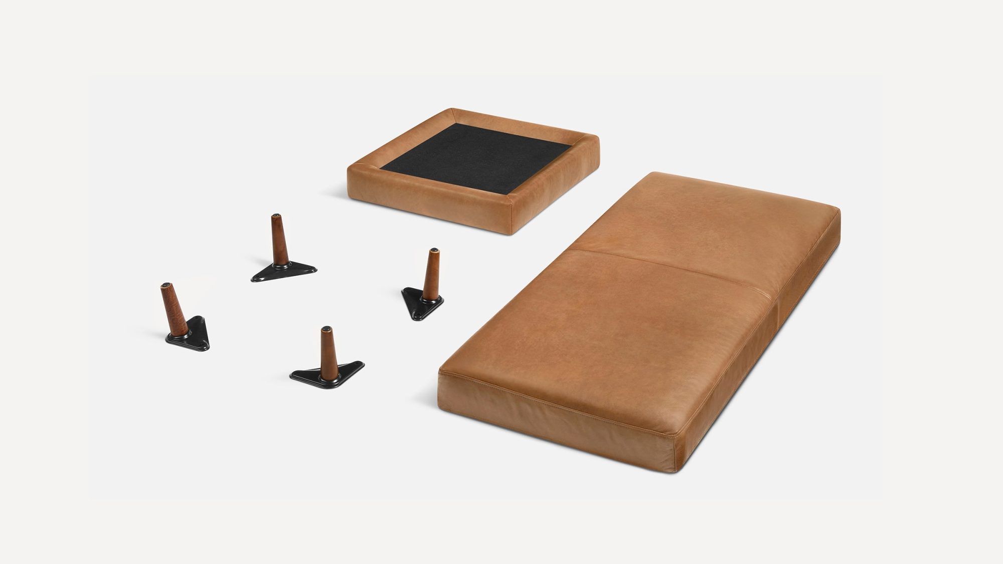 Nomad Leather Chaise