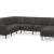 Graphite Grey - Performance Velvet