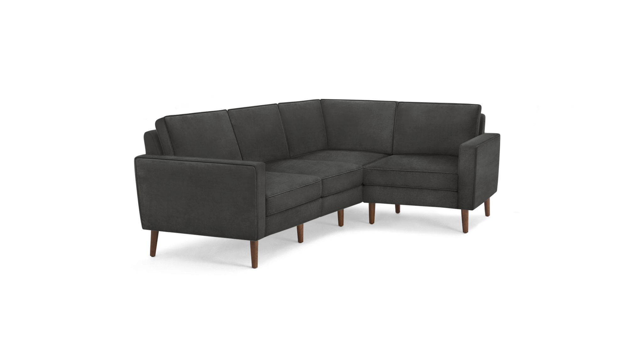 Nomad Velvet 4-Seat Corner Sectional
